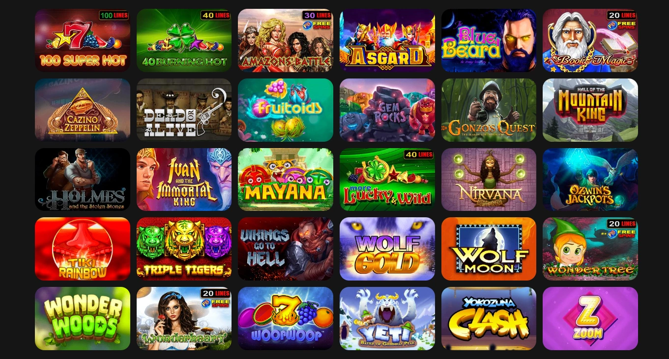 Играй в лучшие слоты